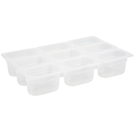 Pojemnik gastronomiczny z polipropylenu GN 1/9 wys. 100 mm - Hendi 880524 Hendi