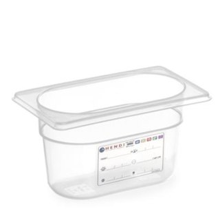 Pojemnik z polipropylenu GN 1/9 wys. 100 mm - Hendi 880555 Hendi