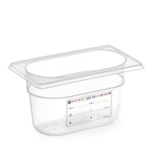Pojemnik z polipropylenu GN 1/9 wys. 65 mm - Hendi 880562 Hendi