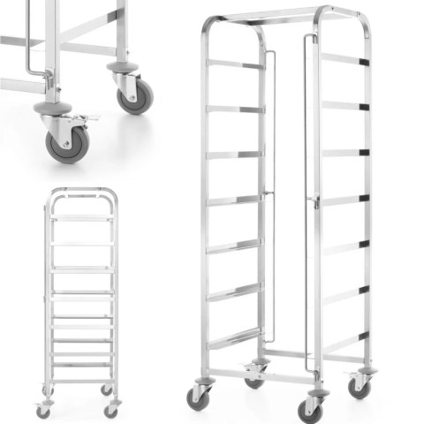 Wózek do transportu koszy do zmywarek 7 x 500x500mm - Hendi 810583 Hendi