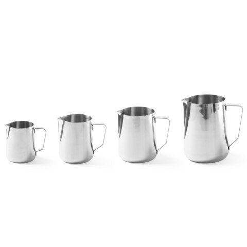 Dzbanek kubek stalowy do spieniania mleka do kawy cappuccino 0.6L - Hendi 451519 Hendi