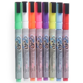 Markery do tablicy końcówka 3mm zestaw 8szt. - Hendi 664278 Hendi