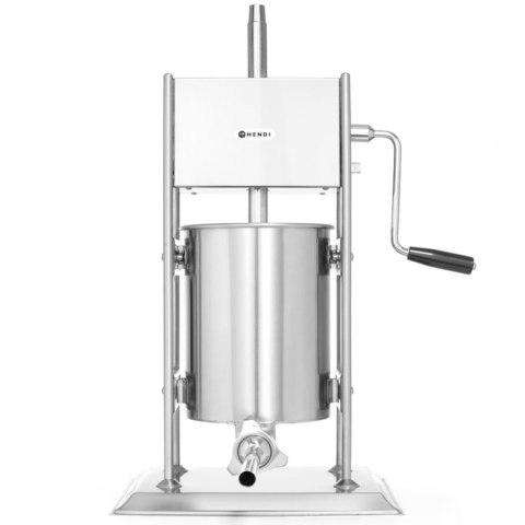 Nadziewarka napełniacz do kiełbasy pionowa stal nierdzewna Profi Line 10L - Hendi 282151 Hendi