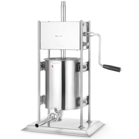 Nadziewarka napełniacz do kiełbasy pionowa stal nierdzewna Profi Line 10L - Hendi 282151 Hendi