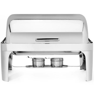 Podgrzewacz do potraw na pastę RollTop GN1/1 65mm stalowy - Hendi 470305 Hendi