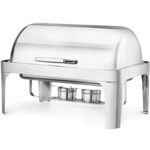 Podgrzewacz do potraw na pastę RollTop GN1/1 65mm stalowy - Hendi 470305 Hendi