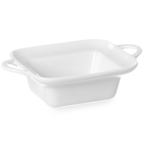 Półmisek do zapiekania prostokątny z uszami 100x140x45mm biała porcelana - Hendi 784105 Hendi