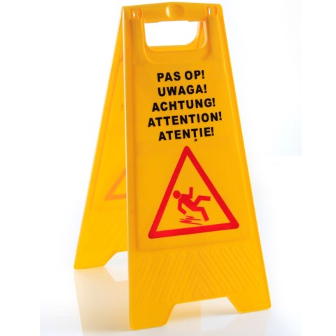 Potykacz informacyjny tablica Uwaga Śliska Podłoga - Hendi 663950 Hendi