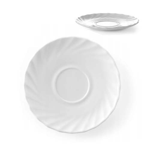 Spodek do filiżanki do kawy i herbaty Arcoroc TRIANON 220ml zestaw 6szt. - Hendi D6925 Arcoroc