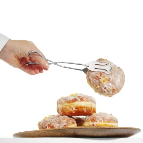 Szczypce cukiernicze stalowe do nakładania dł. 220 mm - Hendi 171608 Hendi