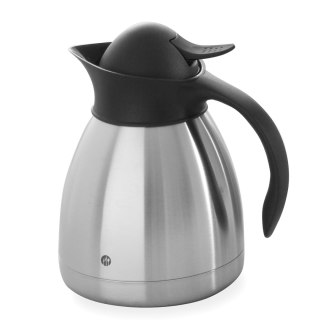 Termos dzbanek termiczny cateringowy do kawy stalowy podwójne ścianki stalowy 1L - Hendi 446508 Hendi