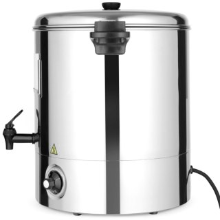 Warnik podgrzewacz do wody grzanego wina stalowy 2200W 28L - Hendi 209905 Hendi