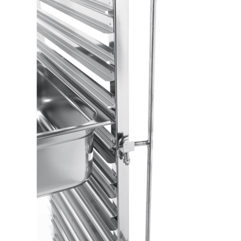 Wózek stalowy do transportu tac blach piekarniczych 15 x 60x40cm - Hendi 810651 Hendi