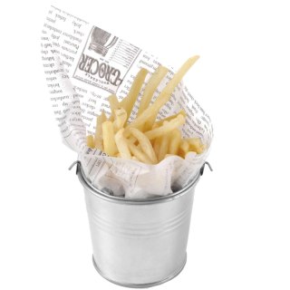 Miniatrowe wiaderko stalowe z uchwytem śr. 100mm Hendi