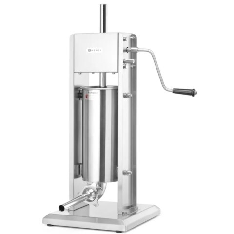 Nadziewarka napełniacz szpryca do kiełbas pionowa PROFI LINE 5L + lejki Hendi 282588 Hendi