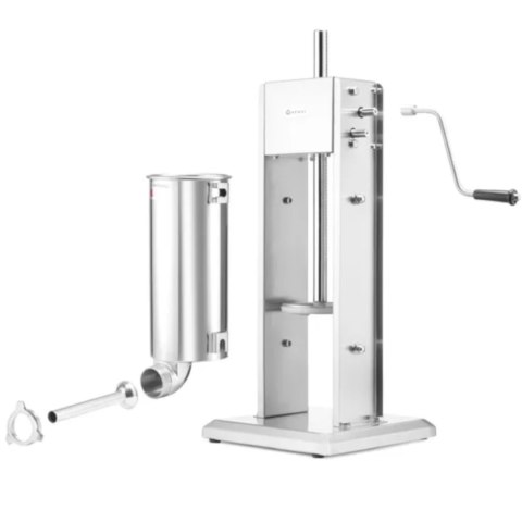 Nadziewarka napełniacz szpryca do kiełbas pionowa PROFI LINE 5L + lejki Hendi 282588 Hendi