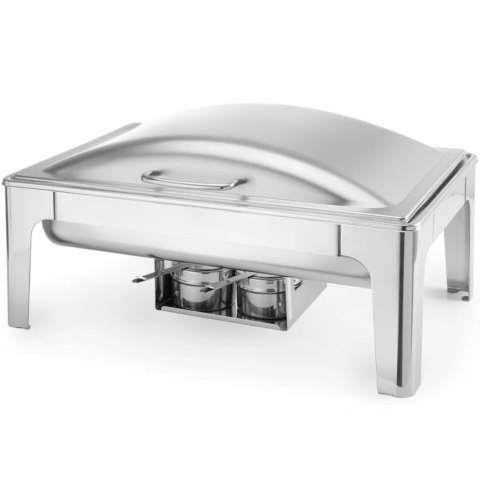 Podgrzewacz do potraw na pastę świeczki stal satynowana GN 1/1 Hendi