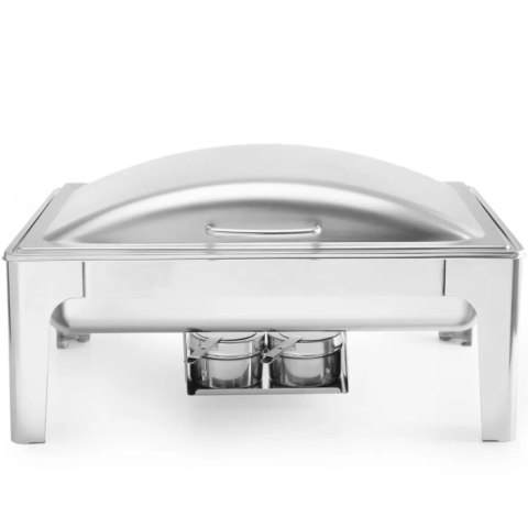 Podgrzewacz do potraw na pastę świeczki stal satynowana GN 1/1 Hendi