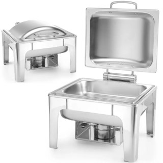 Podgrzewacz do potraw na pastę świeczki stal satynowana GN 1/2 Hendi