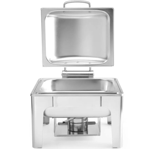 Podgrzewacz do potraw na pastę świeczki stal satynowana GN 1/2 Hendi