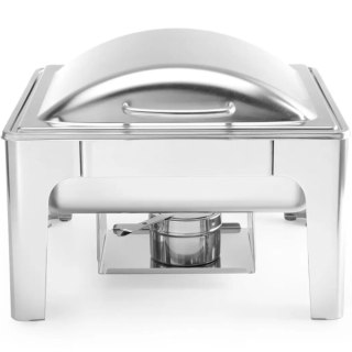 Podgrzewacz do potraw na pastę świeczki stal satynowana GN 2/3 Hendi