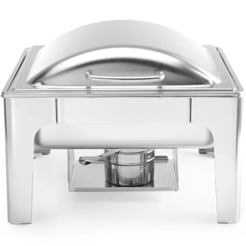 Podgrzewacz do potraw na pastę świeczki stal satynowana GN 2/3 Hendi