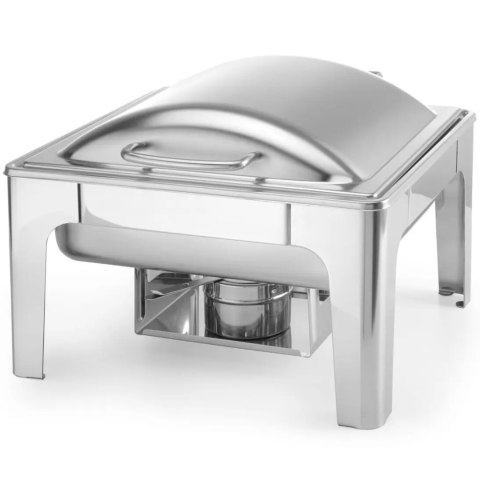 Podgrzewacz do potraw na pastę świeczki stal satynowana GN 2/3 Hendi