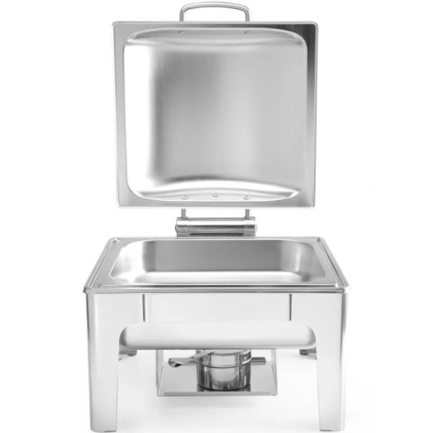 Podgrzewacz do potraw na pastę świeczki stal satynowana GN 2/3 Hendi