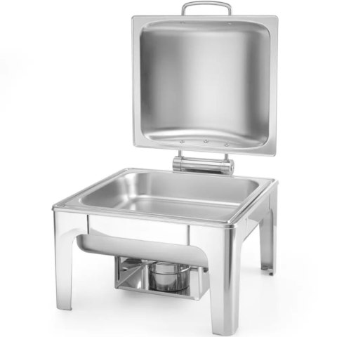 Podgrzewacz do potraw na pastę świeczki stal satynowana GN 2/3 Hendi