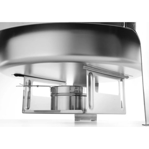 Podgrzewacz do potraw na pastę świeczki stal satynowana OKRĄGŁY Hendi