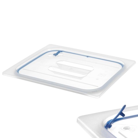 Pokrywka z uszczelką silikonową do pojemników GN 1/2 - HENDI 881811 Hendi