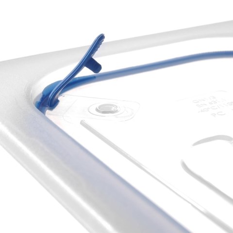 Pokrywka z uszczelką silikonową do pojemników GN 1/2 - HENDI 881811 Hendi