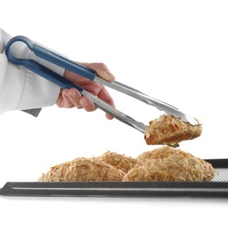 Szczypce do serwowania potraw HACCP - niebieskie - HENDI 171844 Hendi