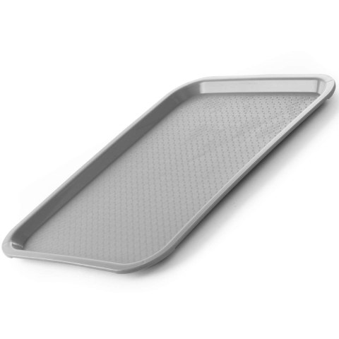 Taca z polipropylenu Fast Food 30.5x41.5cm - szara Hendi