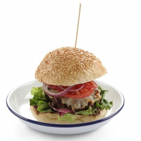 Talerz głęboki emaliowany biały śr. 220mm Hendi 621264 Hendi