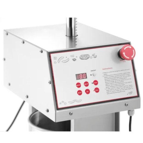Nadziewarka elektryczna do kiełbasy pionowa 15 l 230 V 90 W - Hendi 282083 Hendi