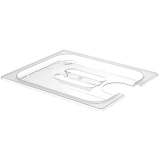 Pokrywka z poliwęglanu z wycięciem na Sous-Vide do pojemników GN 1/2 - Hendi 864210 Hendi