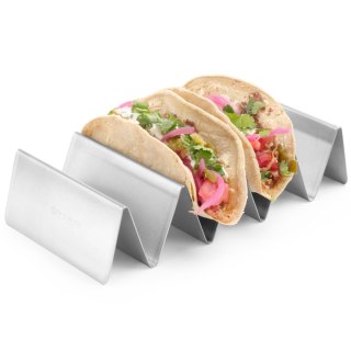 Stojak ekspozytor na kanapki hot dogi 4 przegrody - Hendi 429457 Hendi