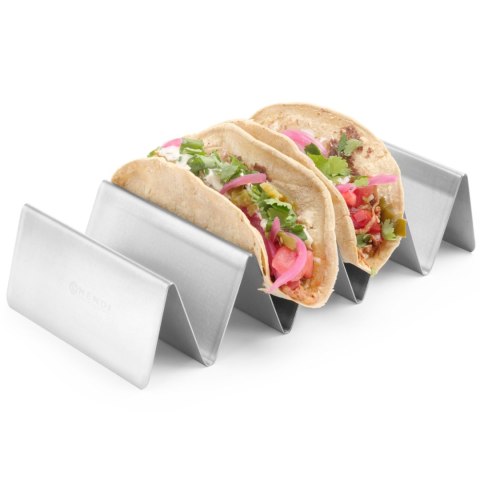 Stojak ekspozytor na kanapki hot dogi 4 przegrody - Hendi 429457 Hendi