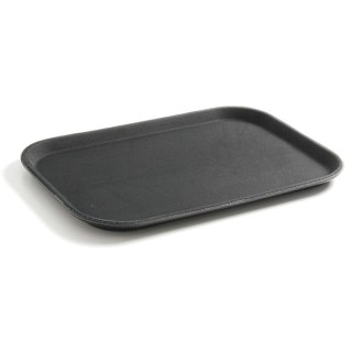 Taca kelnerska antypoślizgowa odporna GN 1/1 - czarna Hendi