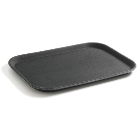 Taca kelnerska antypoślizgowa odporna GN 1/1 - czarna Hendi