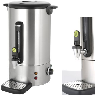 Warnik podgrzewacz do kawy z niekapiącym kranem stalowy UNIQ 18 l - Hendi 211427 Hendi