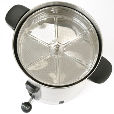 Zaparzacz perkolator do kawy z niekapiącym kranikiem stalowy UNIQ 13 l - Hendi 211441 Hendi