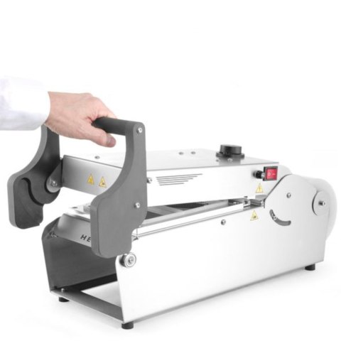 Zgrzewarka do pojemników tacek obiadowych na wynos + matryca 700 W - Hendi 976722 Hendi