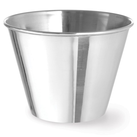 Miseczka ramekin naczynie do sosów dipów ze stali nierdzewnej śr. 100 mm 12 szt. 340 ml - Hendi 400067 Hendi