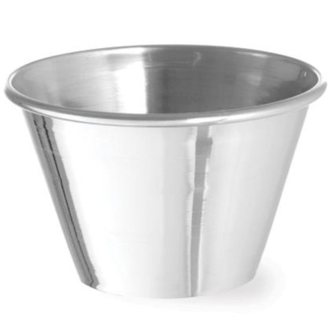 Miseczka ramekin naczynie do sosów dipów ze stali nierdzewnej śr. 62 mm 12 szt. 70 ml - Hendi 400029 Hendi