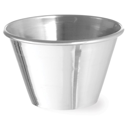 Miseczka ramekin naczynie do sosów dipów ze stali nierdzewnej śr. 73 mm 12 szt. 115 ml - Hendi 400036 Hendi