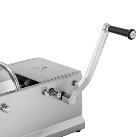 Nadziewarka napełniacz szpryca do kiełbas ręczna pozioma 5 l + 4 lejki Royal Catering