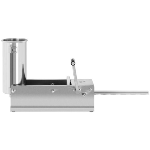 Nadziewarka napełniacz szpryca do kiełbas ręczna pozioma 5 l + 4 lejki Royal Catering