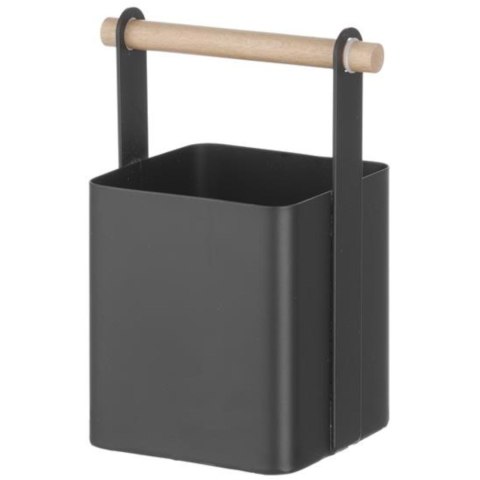 Organizer koszyk stołowy na sztućce z drewnianą rączką 14x10.5x19 cm - Hendi 427064 Hendi